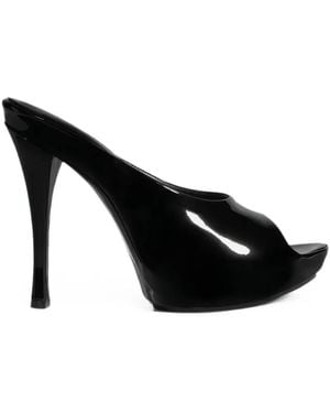 Gucci Interlocking G Sandals - Black