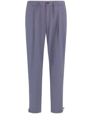 Herno Pantaloni Affusolati Resort - Blu