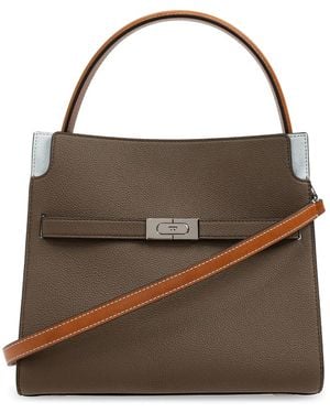 Tory Burch Small Lee Radziwill Satchel - Brown