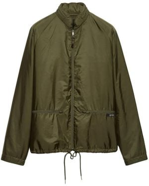 Prada Hooded Re-Nylon Jacket - Green