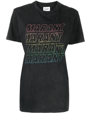 Isabel Marant Zoeline Tシャツ - ブラック