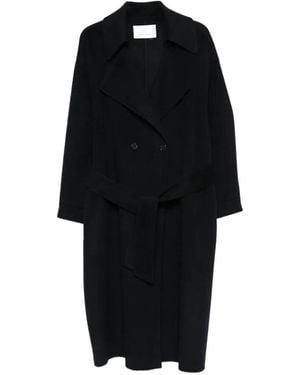 Frankie Shop Gabardina Issen Con Cinturón - Negro