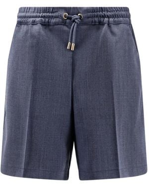 Pinko Scarola Shorts mit Kordelzug - Blau