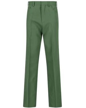 Marni Pantalones Batavia De Lana - Verde