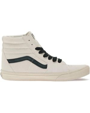 Vans Suede-Panel High-Top Trainers - White