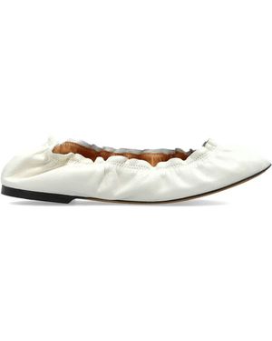 Odissi Ballerines - White