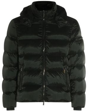 Moorer Brett-Sh Padded Hooded Jacket - Black