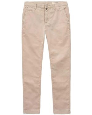 Jacob Cohen Button-Fastening Trousers - Natural