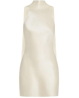 Nicholas Lita Cape Mini Dress - White