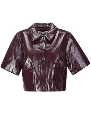 Baum und Pferdgarten Beth Buttoned Top - Purple