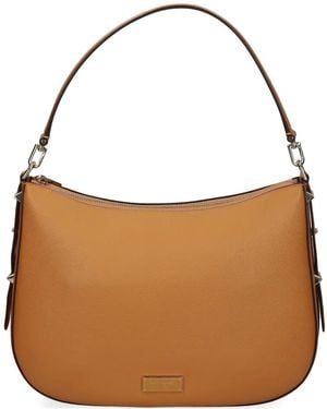 Kate Spade Large Liv Leather Tote Bag - Brown