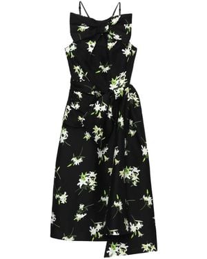 ShuShu/Tong Kleid Mit Schleifendetail - Schwarz