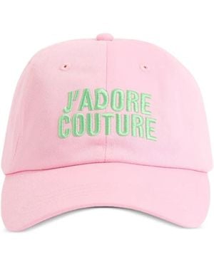 Juicy Couture Embroidered-Logo Cap - Pink