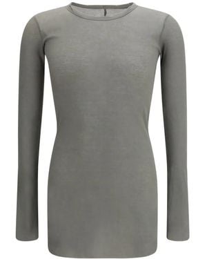 Rick Owens Long-Sleeve T-Shirt - Grey