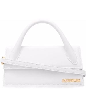 Jacquemus Le Chiquito Long ハンドバッグ - ホワイト