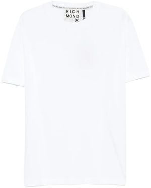 John Richmond Round-Neck T-Shirt - White