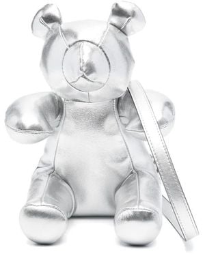 Maison Mihara Yasuhiro Dolls Bear Cross Body Bag - White