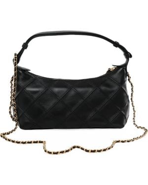 Tory Burch Leather Tote Bag - Schwarz