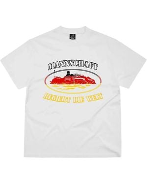 corteiz Germany Alcatraz T-Shirt - White