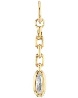 UNIFORM OBJECT Pendentif Carriage Drop Serti De Diamants - Metallic