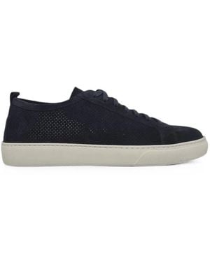 Henderson Ronny Sneakers Aus Perforiertem Wildleder - Blau
