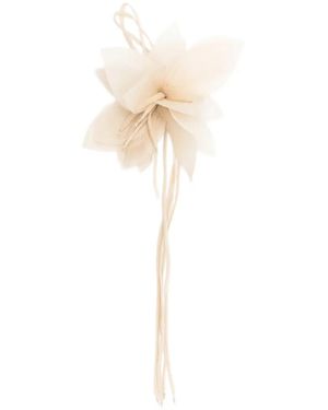 Antonelli Broche Victoria Con Diseño Floral - Blanco