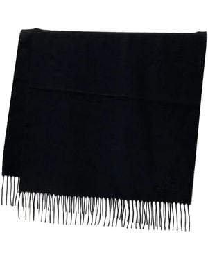 Loro Piana Leggera Grande Unita Scarf - Black