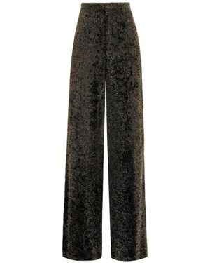 Gemy Maalouf High-Waisted Sculpted Trousers - Black