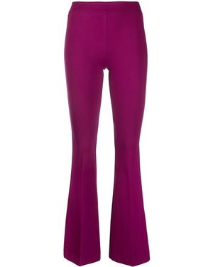 Blanca Vita Flared Broek - Paars