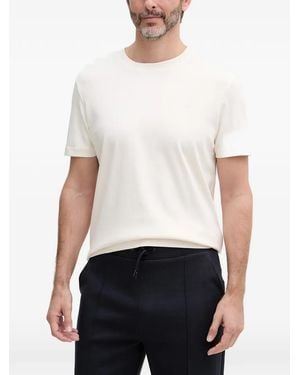 Joop! Priamo Embroidered-Logo T-Shirt - White