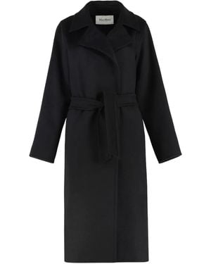 Max Mara Manuela Belted Coat - Black