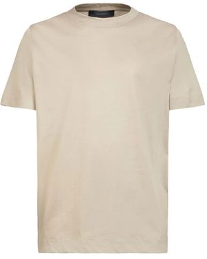 Gazzarrini x Michele Franzese Crew-Neck T-Shirt - Natural