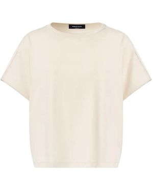 Fabiana Filippi Round Neck T-Shirt - Natural