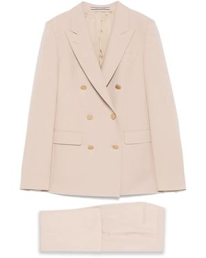 Tagliatore Double-Breasted Suit - Natural