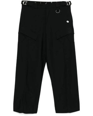 Pace Panelled Trousers - Black