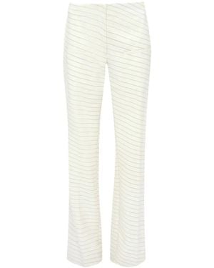 JW Anderson Pantalones de vestir rectos - Blanco