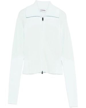 J.Lindeberg Veste Zippée À Empiècements Contrastants - White
