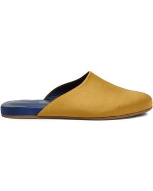 Ancient Greek Sandals Slip-On Mules - Yellow