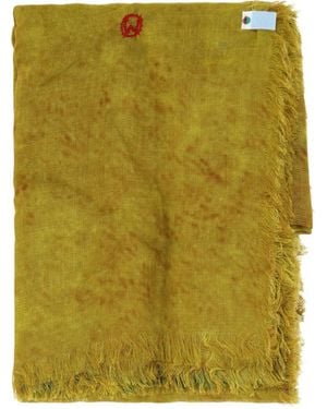 TALKING WALLS Écharpe À Franges - Vert