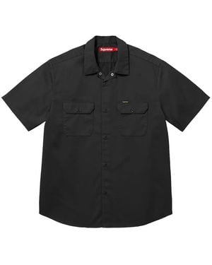 Supreme Ghostface S/S Short-Sleeve Shirt - Black