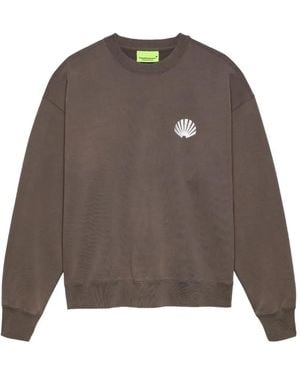 New Amsterdam Crew-Neck Sweatshirt - Brown