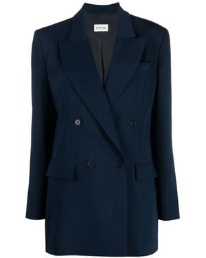 P.A.R.O.S.H. Blazer Con Doble Botonadura - Azul