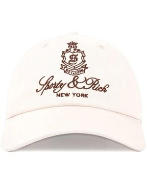Sporty & Rich "Vendome" Hat - Natural