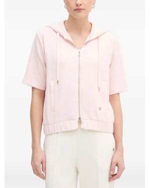 Joop! Thérèse Short-Sleeve Hoodie - White