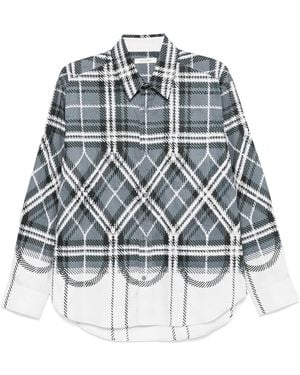 Craig Green Camicia A Quadri - Blu