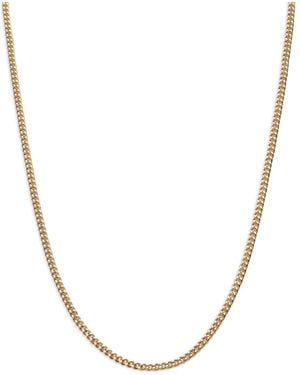 Maria Black Curb Chain Necklace - Metallic