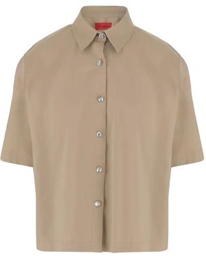 Thelatest Short-Sleeved Shirt - Natural