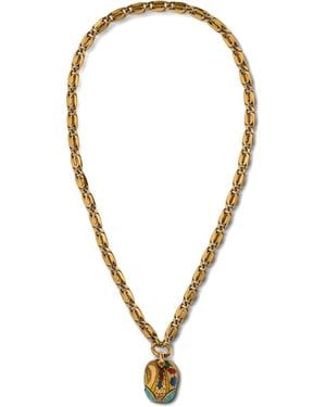 Etro Collana A Maglia Barbazzale - Metallizzato