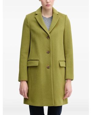 Benetton Button Pocket Coat - Green
