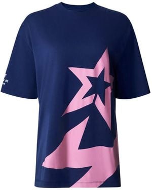 Perfect Moment Star-Print T-Shirt - Blue